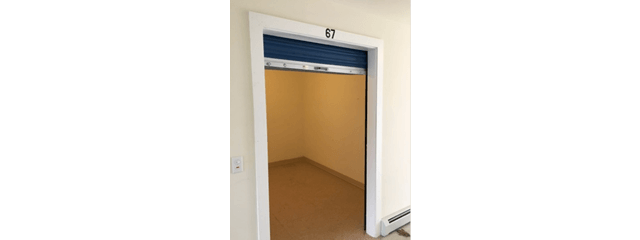 Climate-controlled storage at Bristol Mills Storage.